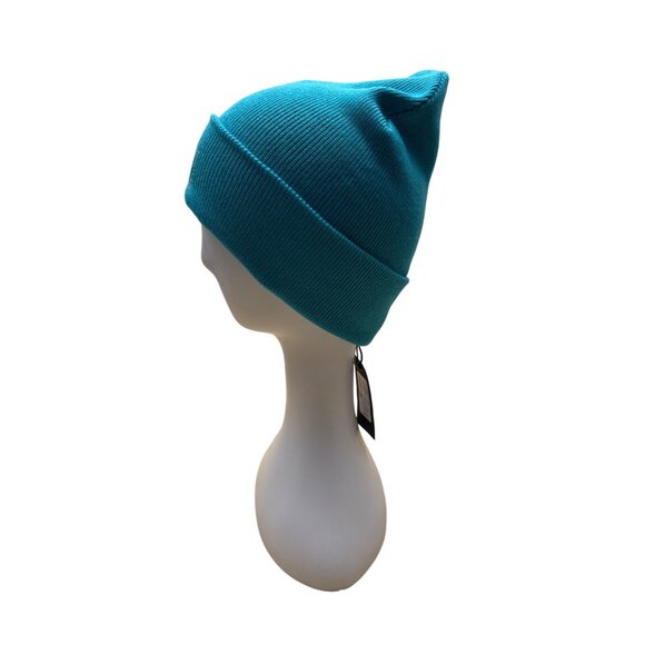 Rag & Bone New York Aqua Blue Knit Beanie Hat One Size - New - Picture 6 of 12